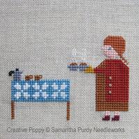 Samanthapurdyneedlecraft - Coffee &amp; Muffins (cross stitch chart)