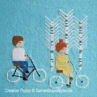 Samanthapurdytextile - Bike Ride (cross stitch chart)