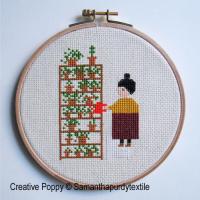 Samanthapurdytextile - Plant Shelf (cross stitch chart)