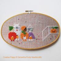 Samanthapurdyneedlecraft - Trick or Treat (Children&#039;s halloween) (Cross stitch chart)