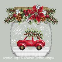 Shannon Christine Designs - Car Snow Globe (cross stitch chart)