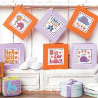Tapestry Barn - New Baby cards (cross stitch chart)