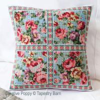 Tapestry Barn - Vintage Roses - Summer Cushion (cross stitch chart)
