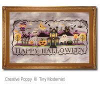 <b>Happy Halloween Sunset</b><br>cross stitch pattern<br>by <b>Tiny Modernist</b>