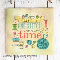 Tiny Modernist - One stitch at a Time (cross stitch chart)