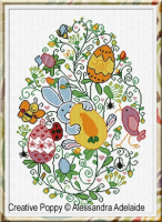 <b>Easter time</b><br>cross stitch pattern<br>by <b>Alessandra Adelaide Needleworks</b>