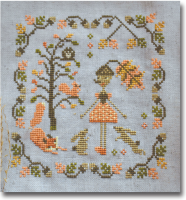 Kateryna - Stitchy Princess - The Acorn fairy (cross stitch chart)
