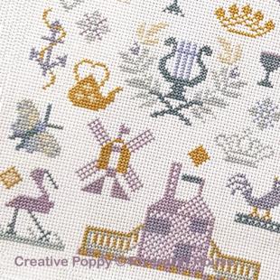 Lesley Teare Designs - Motifs for Baby Gifts (cross stitch pattern)