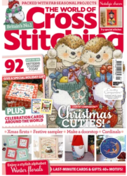 Patterns featured in cross stitch and needlework magazines