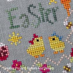 cross stitching for Easter: ideas & projects