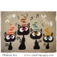 <b>Alley Quartet</b><br>cross stitch pattern<br>by <b>Barbara Ana Designs</b>