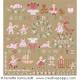 <b>Teddies & Toddlers collection  - For baby girls</b><br>cross stitch pattern<br>by <b>Perrette Samouiloff</b>