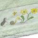 <b>Hedgehog towel series - design for Guest towel</b><br>cross stitch pattern<br>by <b>Perrette Samouiloff</b>