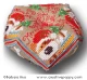<b>Santa Paws biscornu</b><br>cross stitch pattern<br>by <b>Barbara Ana Designs</b>