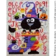 <b>Spooky ABC</b><br>cross stitch pattern<br>by <b>Barbara Ana Designs</b>