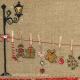 <b>Christmas laundry line - Advent calendar</b><br>cross stitch pattern<br>by <b>Chouett'alors</b>