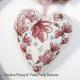 <b>Magnolia Heart</b><br>cross stitch pattern<br>by <b>Faby Reilly Designs</b>