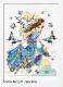 <b>Dawn Fairy</b><br>cross stitch pattern<br>by <b>Lesley Teare Designs</b>