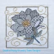 <b>Flower & Dragonfly Blackwork</b><br>Blackwork pattern<br>by <b>Lesley Teare Designs</b>