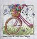 <b>Vintage Bike</b><br>cross stitch pattern<br>by <b>Lesley Teare Designs</b>