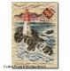 <b>Vintage Postcard: Avis de tempête (incoming Storm)</b><br>cross stitch pattern<br>by <b>Monique Bonnin</b>