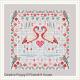 <b>Flamingos</b><br>cross stitch pattern<br>by <b>Riverdrift House</b>