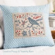 <b>Birds and Berries Winter Cushion</b><br>cross stitch pattern<br>by <b>Tapestry Barn</b>