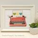 <b>Pink typewriter</b><br>cross stitch pattern<br>by <b>Tiny Modernist</b>